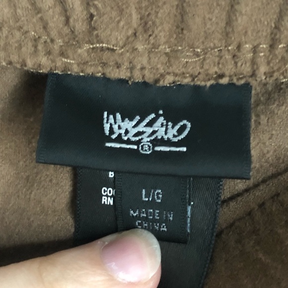 Mossimo Vintage Fringe Suede Skirt - Picture 2 of 4